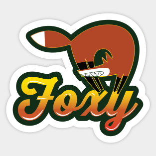 Cute Foxier Fox Sticker